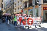 Murcia y Cartagena claman contra la caza en una convocatoria de la Plataforma NAC