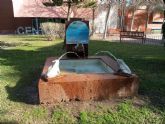 El Ayuntamiento de Murcia remodela la Fuente de las Ranas en el Barrio del Progreso