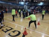 Cerca de 500 escolares han participado en el Programa MacroAde Jugando al Futbol Sala