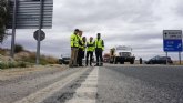 La carretera regional de Caravaca de la Cruz a Calasparra contará con guías sonoras para evitar accidentes
