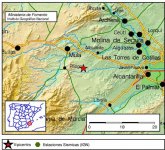 El 1-1-2 ha recibido 94 llamadas informando de movimientos ssmicos