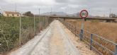 Comienzan las obras de reparacin del carril bici entre la Avenida de Alqueras y la carretera regional MU-303