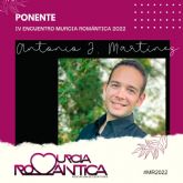 El autor calasparreno Antonio Jesús Martínez participará en el IV Encuentro de escritores MURCIA ROMÁNTICA
