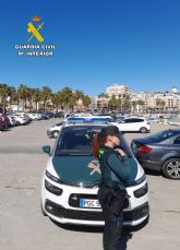 La Guardia Civil sorprende al presunto autor de una serie de robos en vehculos en guilas
