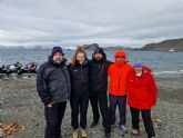 El Hespérides lleva a la Antártida al investigador de la UCAM Fernando Berenguer