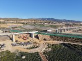 Adif AV avanza en la construcción del viaducto sobre la autovía A-7, en la LAV Murcia-Almería a su paso por Totana Adif AV avanza en la construcción del viaducto sobre la autovía A-7, en la LAV Murcia-Almería a su paso por Totana