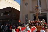 La procesin del Resucitado pone fin a la Semana Santa de guilas