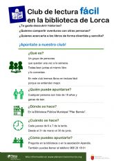 La Biblioteca Pblica Municipal 'Pilar Barns' pone en marcha un club de lectura en colaboracin con la Asociacin Plena Inclusin Regin de Murcia