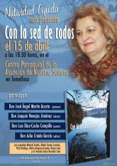 Natividad Cepeda presenta en Tomelloso su libro 'Con la sed de todos' finalista del 'Premio Mundial Fernando Rielo de Poesa Mstica'