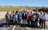 Los vecinos de la pedana lorquina de Doña Ins ya pueden disfrutar de la renovacin de la carretera que enlaza con el resto del municipio