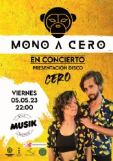 Mono a Cero presenta su nuevo EP en la Sala Musik de Murcia