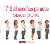 1718  alhameños parados en mayo