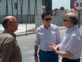 Antonio Meca junto con diputados regionales visita las obras del Auditorio y Recinto Ferial de Santa Quiteria