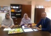 Encuentro con la delegacin saharaui en la Regin de Murcia