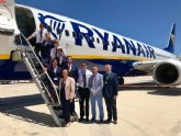 El Aeropuerto Internacional Regin de Murcia inaugura una nueva ruta con Palma de Mallorca