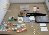 La Guardia Civil desmantela un activo punto de venta de droga en San Javier