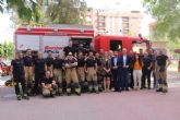 Los Bomberos de Murcia reciben formacin operativa sobre incendios en stanos y apuntalamientos de emergencia en viviendas sociales del municipio