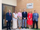 El consejero de Salud visita el nuevo pabelln del centro teraputico Las Flotas de Alhama de Murcia