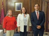 La presidenta de la Asamblea Regional recibe al nuevo presidente del Tribunal Superior de Justicia de la Regin de Murcia