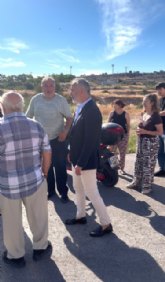 Los vecinos de La Nora se re�nen con VOX para solucionar sus problemas con el agua