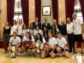 Las jugadoras del Murcia Féminas, un ejemplo de igualdad dentro y fuera del campo