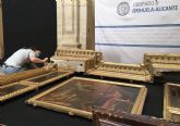 Un equipo de investigación de la UMU descubre y recompone un retablo inédito del siglo XVI