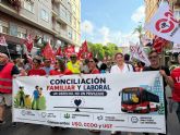 Podemos apoya las reivindicaciones de los conductores de autob�s y tranv�a y exige que el transporte urbano e interurbano de la Regi�n sea 100% p�blico