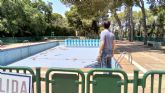 El Partido Cantonal denuncia que el Taibilla demuele dos grandes piscinas en el Parque de Tentegorra