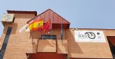 Molina de Segura se ha sumado a las acciones de promocin de Regin de Murcia Capital Espanola de la Gastronoma 2021 con la colocacin de una gran pancarta en la fachada del Ayuntamiento