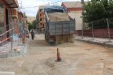 Las obras de renovación de infraestructuras de la calle Valencia finalizarán la semana próxima