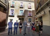 Murcianas pioneras se asoman a las ventanas de Santa Quiteria a través de 14 ilustraciones