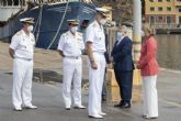 El Rey Felipe VI visita Cartagena para conmemorar el 75 aniversario de la Fuerza de Medidas Contra Minas de la Armada