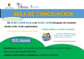 Abierto el plazo de inscripcin para el aula de conciliacin durante el mes de septiembre