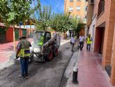 El Gobierno local de Molina de Segura rehabilita el firme de las calles Profesor Joaqun Abelln y Coros y Danzas en el Barrio Centro