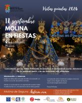 La Concejal�a de Turismo de Molina de Segura organiza la visita guiada nocturna gratuita MOLINA EN FIESTAS el viernes 18 de septiembre