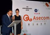 ASECOM premia al Ayuntamiento de Molina de Segura, a las empresas JGH, Consuelo López y Equilabo, y al COIE de la UMU