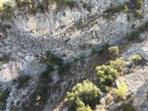 Servicios de emergencia rescatan a un senderista accidentado en Barranco del Humero (Sierra Espuña) en Totana