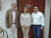 El nuevo presidente de ASECOM comienza su ronda de presentaciones oficiales con la alcaldesa de Molina de Segura