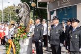 La Policía Nacional celebra el día de su patrón frente a la imagen del Ángel Custodio