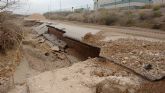 Valorados en más de 400.000 euros los daños producidos en las áreas empresariales de Molina de Segura por las últimas lluvias de la DANA
