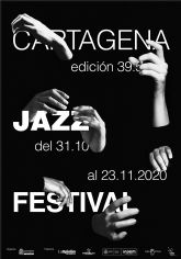 Las manos de los músicos Chet Baker, Esperanza Spalding o Thelonius Monk protagonizan el cartel del 39.5 Cartagena Jazz Festival