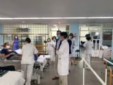 El consejero de Salud visita las instalaciones del hospital Lorenzo Guirao de Cieza