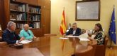 El presidente de la CHS se rene con representantes de la asociacin de vecinos de Balsicas