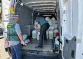 La Guardia Civil detiene a dos personas en Murcia relacionadas con el 'petaqueo'