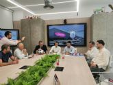 Lorca celebra la apuesta deportiva del grupo empresarial La Comarca con el Lorca F�tbol Base y su escuela