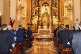 El alcalde felicita al coordinador del �rgano del Control del Padr�n del Ayuntamiento por el reconocimiento concedido por la Comisar�a de Lorca