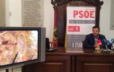 El PSOE advierte que los desprendimientos de rocas en San Cristóbal podrían deberse a la nefasta previsión del PP a la hora de ejecutar las obras