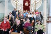Una veintena de mayores del Asilo de Ancianos de Cartagena visitan el Palacio Consitorial