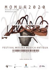 La cuarta edición del Festival Molina Música Antigua, MOMUA 2020 se celebra del 13 al 29 de noviembre y será exclusivamente online
