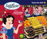 Sanlucar y Blancanieves de Disney alegran el invierno con fruta dulce